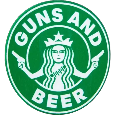 Lucky Shot small beer glass - Guns and Beer