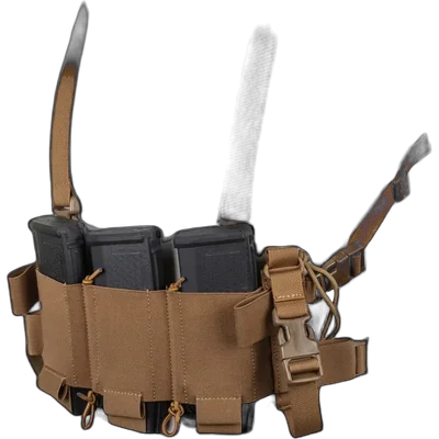 WoSport Minimalist Chest Rig waistcoat Wosport VE-108 Coyote Brown