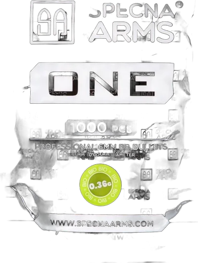 Specna Arms BBs biodegradable 0.36g Specna Arms ONE ™ 1000 pcs