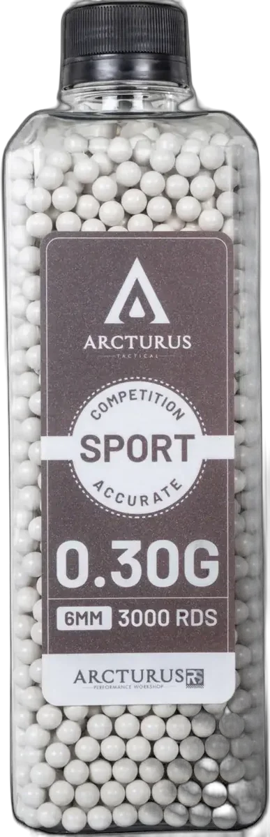 Arcturus RS® SPORT Match Grade 0.30g BBs 3000 pcs bottle