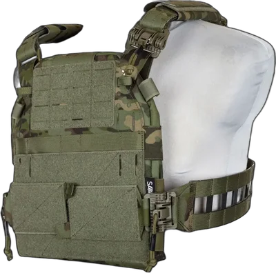 Specna Arms Tactical QR III Plate Carrier Vest MC Tropic