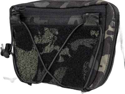 WoSport Suspended tactical pocket with QR buckle Wosport MC Black