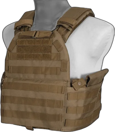 GFC Tactical Quick Release Tactical Plate Carrier - tan
