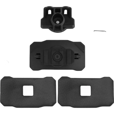 WoSport Universal flashlight mount for Wosport helmet Black