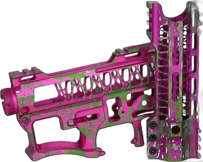 Specna Arms x Mancraft CNC Speedsoft Splash Anodised kit for M4/M16 replicas Violet
