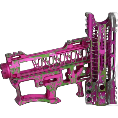 Specna Arms x Mancraft CNC Speedsoft Splash Anodised kit for M4/M16 replicas Violet