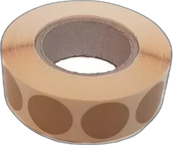 Range Solutions IPSC 20mm target covers – 1,000 pcs – brown