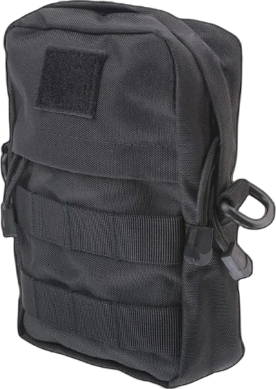 GFC Tactical Cargo Pouch with Pocket - Black