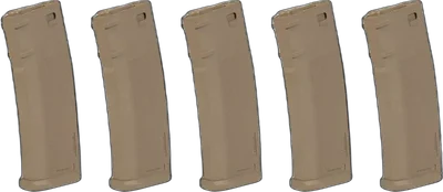 Specna Arms Set of 5 S-Mag Hi-Cap magazines for 380 BBs - Tan