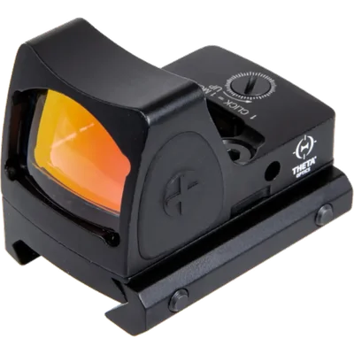 Theta Optics Red Dot Sight Theta Optics Rugged Mini Reflex Black